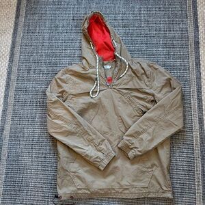 Univibe Performance Jacket - Tan and Red